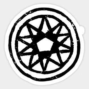 The Wheel Triple Moon Goddess Arcana Sticker